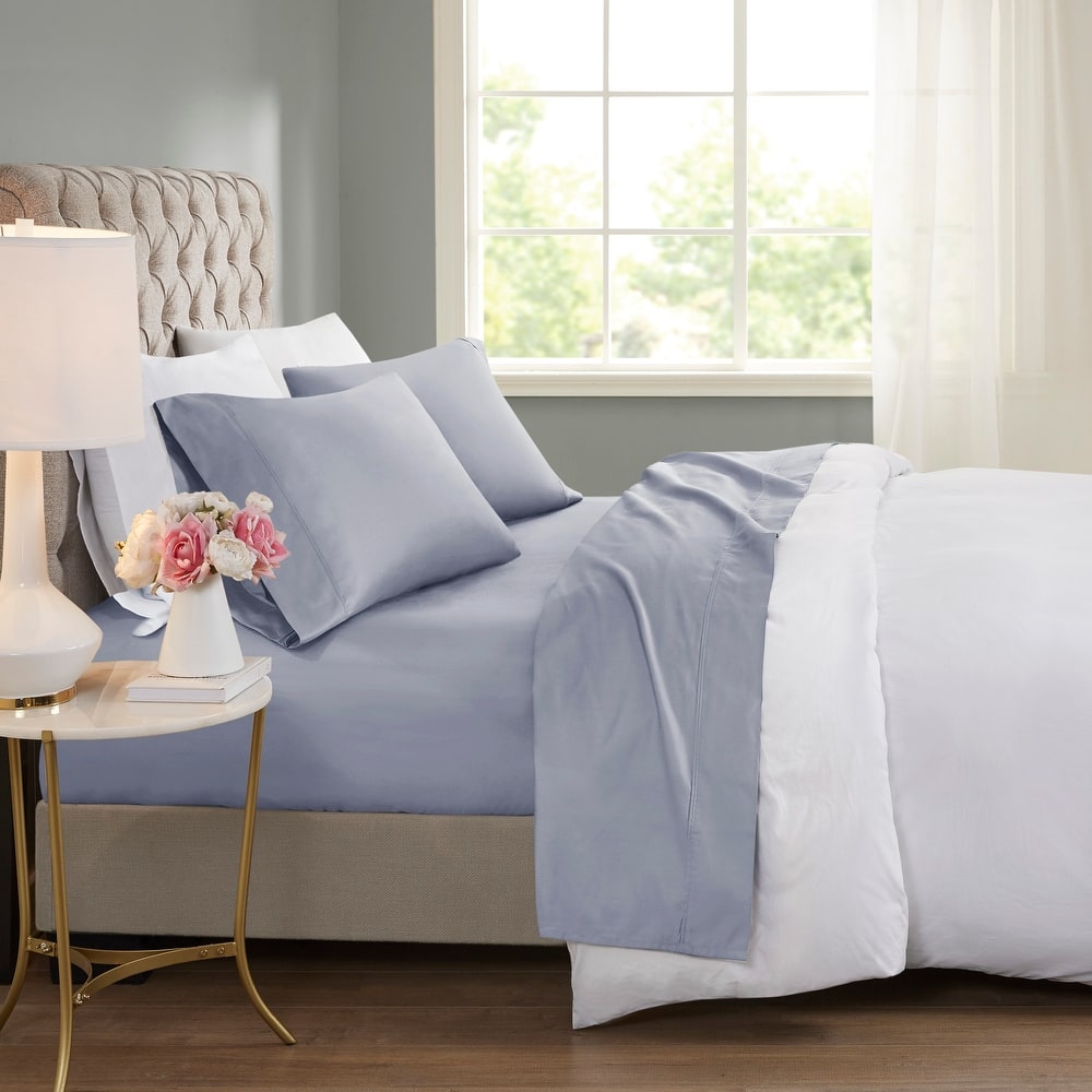 Beautyrest 600 Thread Count Cotton Blend 4 PC Sheet Set