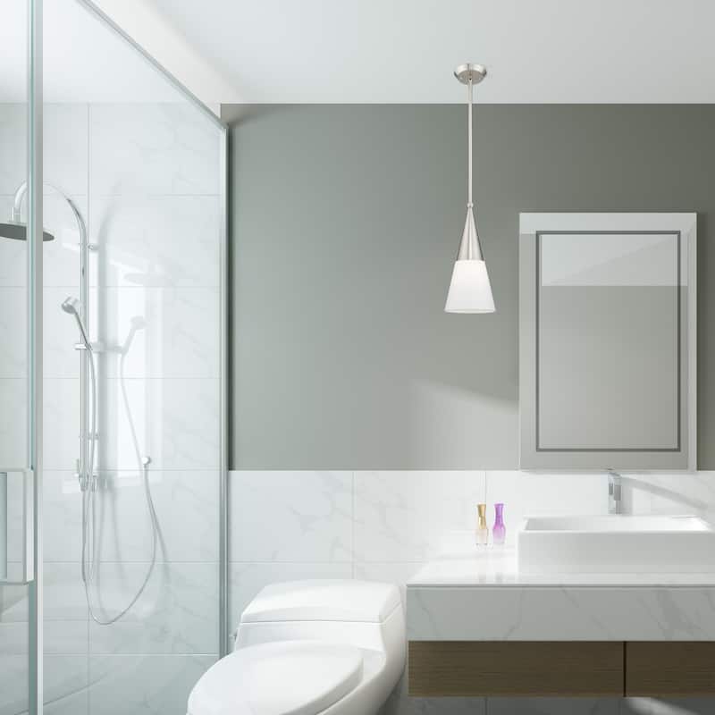 Livex Lighting Stockholm Single Light 7" Wide Mini Pendant