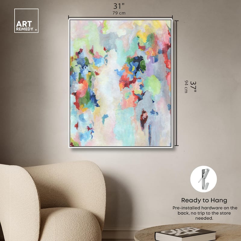 Luminous Space Canvas by Art Remedy