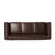 preview thumbnail 4 of 39, Parkhurst Chesterfield Tufted 3-seat Sofa by Christopher Knight Home