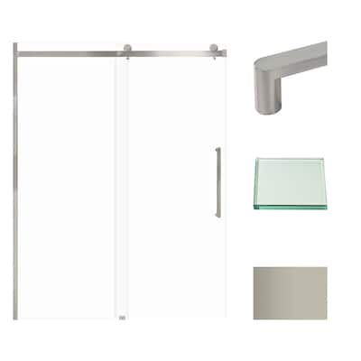 Transolid MBDT607608C-R 76" High x 60" Wide Bypass Frameless Shower