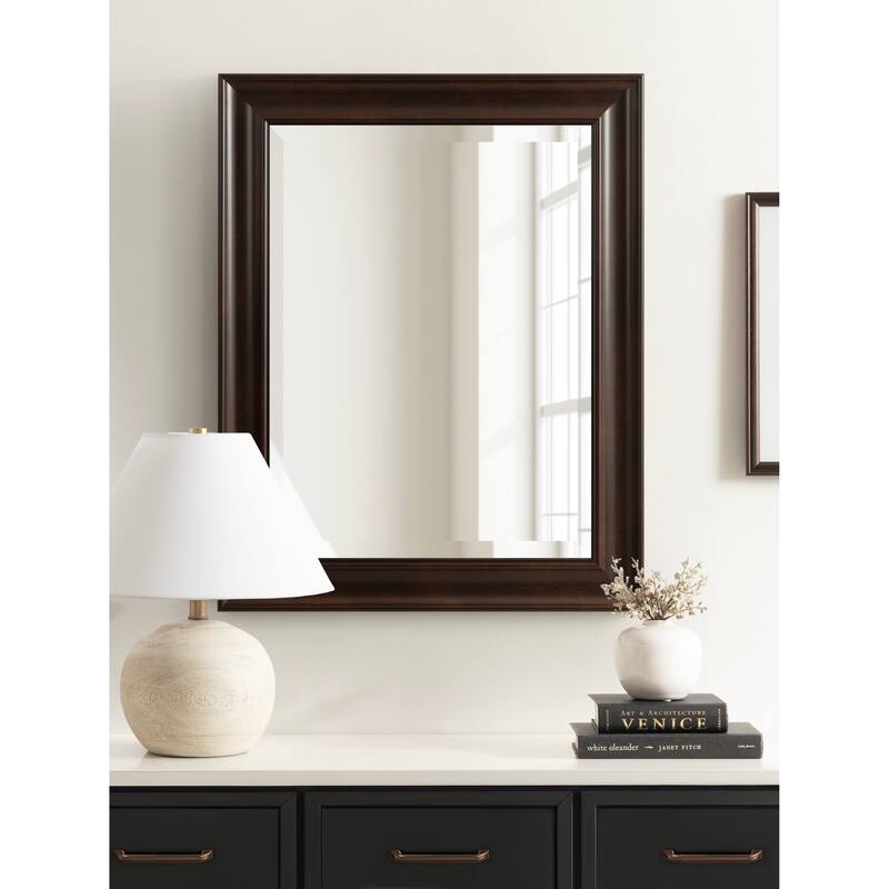 Kate and Laurel Aberdeen Rectangle Bathroom Wall Mirror