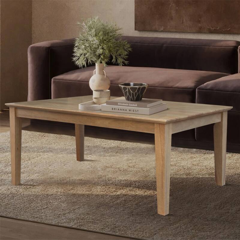 Solid Wood Shaker Coffee Table