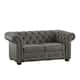 Option Grey Polished Microfiber