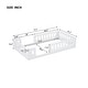 preview thumbnail 9 of 24, Twin Size Floor Platform Bed with Fence Guardrail, Solid Wood Montessori Bed Kids Bed Frame Low Grounded Bed for Toddlers