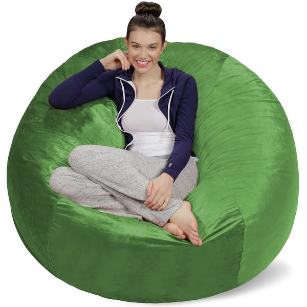 5-foot Bean Bag Chair Large Memory Foam Bean Bag - On Sale - Bed 