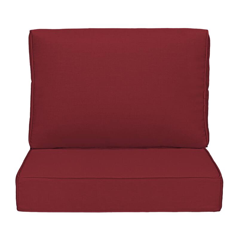 Outdoor Waterproof Rectangle Deep Seat Chair Cushion
