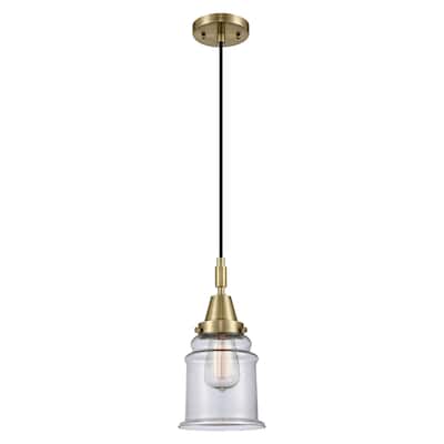 Innovations Lighting Downtown Urban - Caden Canton - 1 Light 6" Cord Hung Mini Pendant