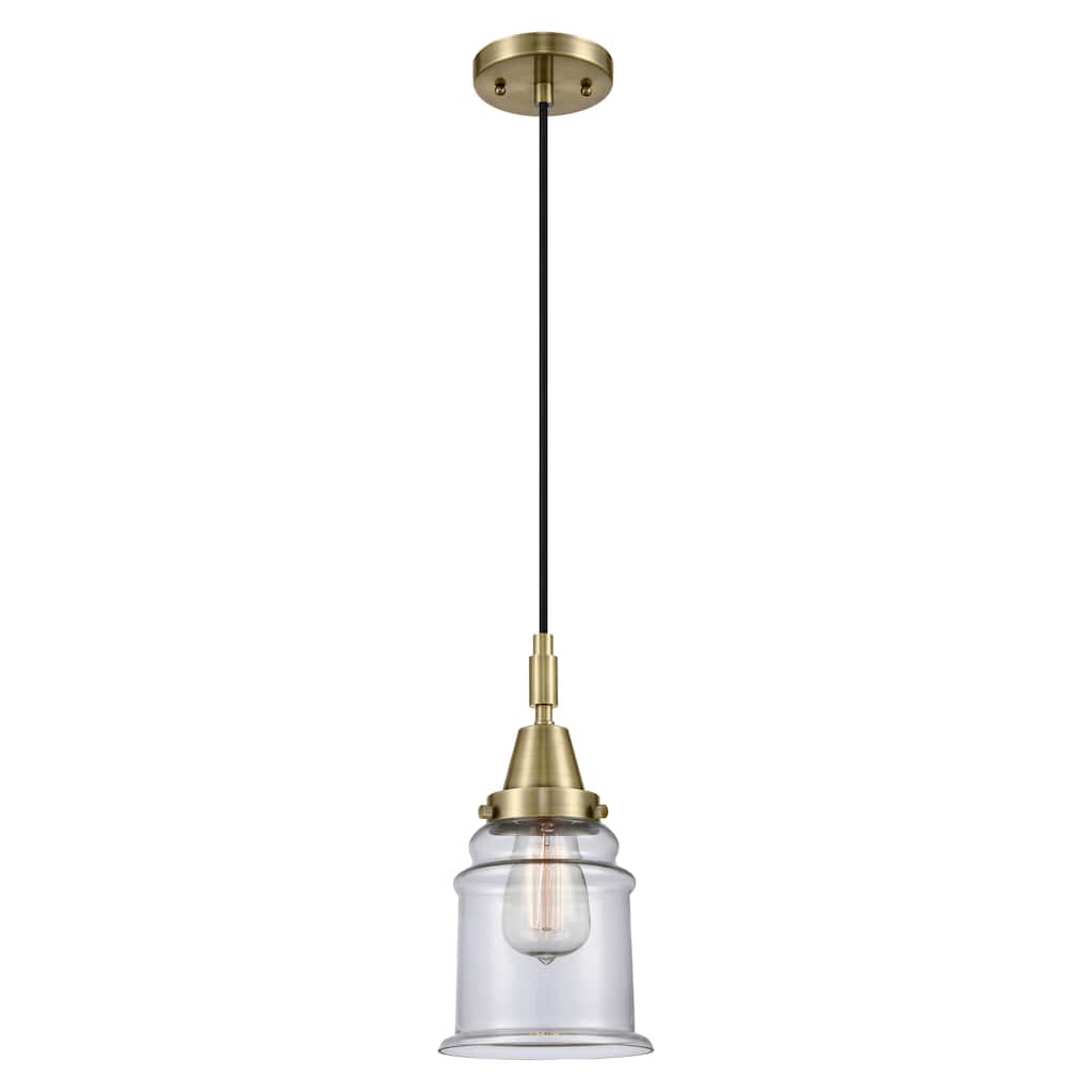 Innovations Lighting Downtown Urban - Caden Canton - 1 Light 6" Cord Hung Mini Pendant