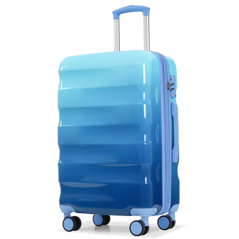 Luggage Set 3 Piece - Hardshell Suitcases with Spinner Wheels and TSA Lock, Lightweight Durable PC+ABS,(20"/24"/28")