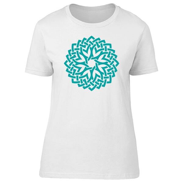 Shop Beautiful Floral Geometry Tee Women S Image By Shutterstock