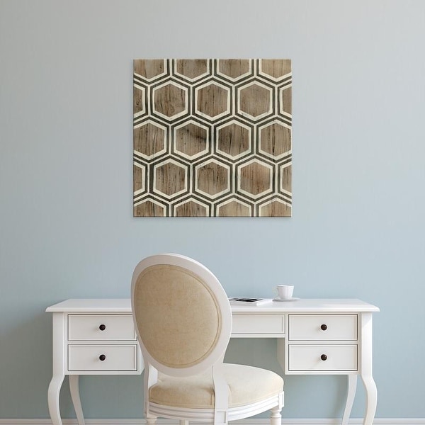 Easy Art Prints June Erica Vess's 'Driftwood Geometry IV' Premium Canvas Art