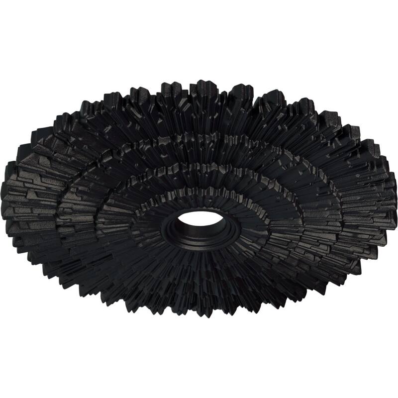 24 3/4"OD x 3 1/4"ID x 1 7/8"P Eryn Ceiling Medallion