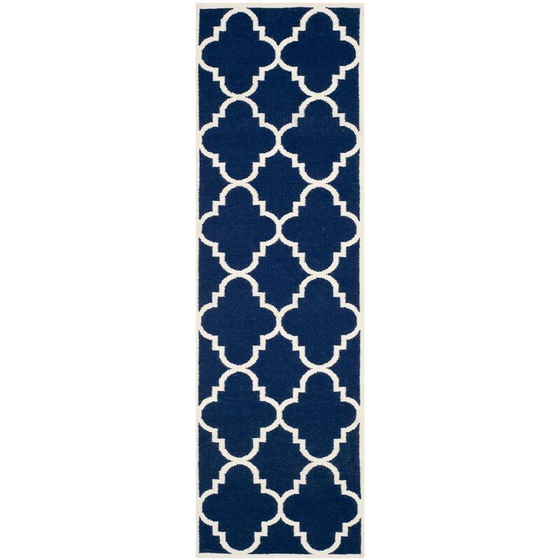 SAFAVIEH Handmade Flatweave Dhurries Jinan Modern Moroccan Wool Rug