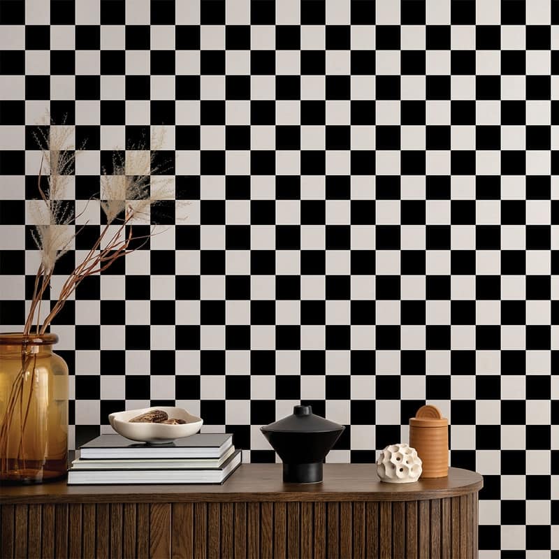 Tempaper Checkmate Peel and Stick Wallpaper - 28 sq. ft.