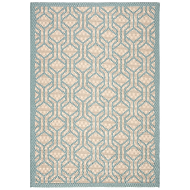 SAFAVIEH Courtyard Jeanine Indoor/ Outdoor Waterproof Patio Backyard Rug