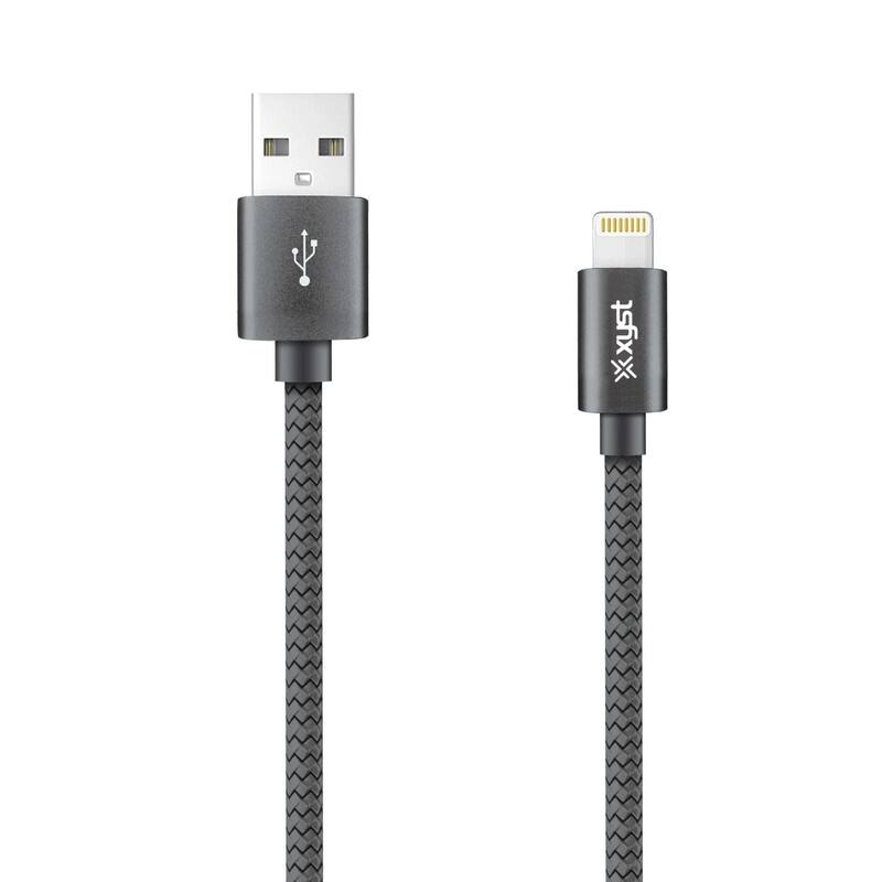 Xyst Charge and Sync USB to Lightning Braided Cable 10Ft