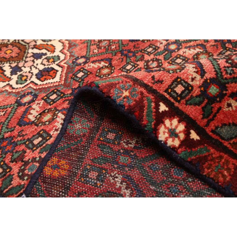 ECARPETGALLERY Hand-knotted Andelz Red Wool Rug - 3'1 x 9'5