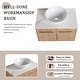 preview thumbnail 53 of 62, Beingnext 24"/30" Single Bathroom Vanity with Sink, Floating Bathroom Vanity with 2 Soft Close Doors
