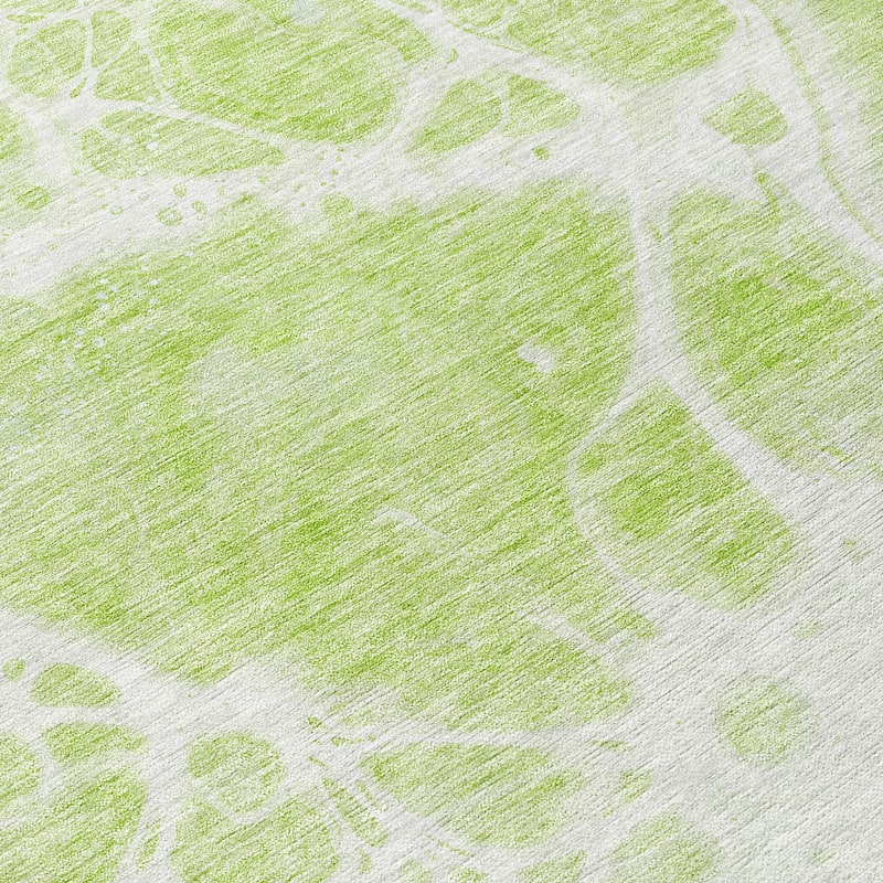Machine Washable Indoor/ Outdoor Chantille Abstract Contemporary Rug