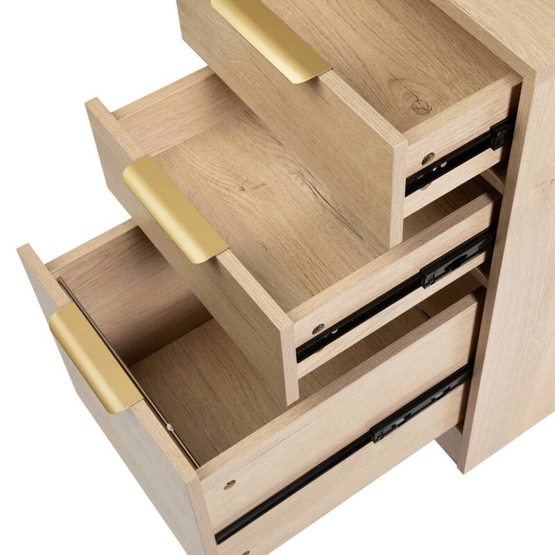 Martha Stewart Home Office Modular 3 Drawer File Cabinet