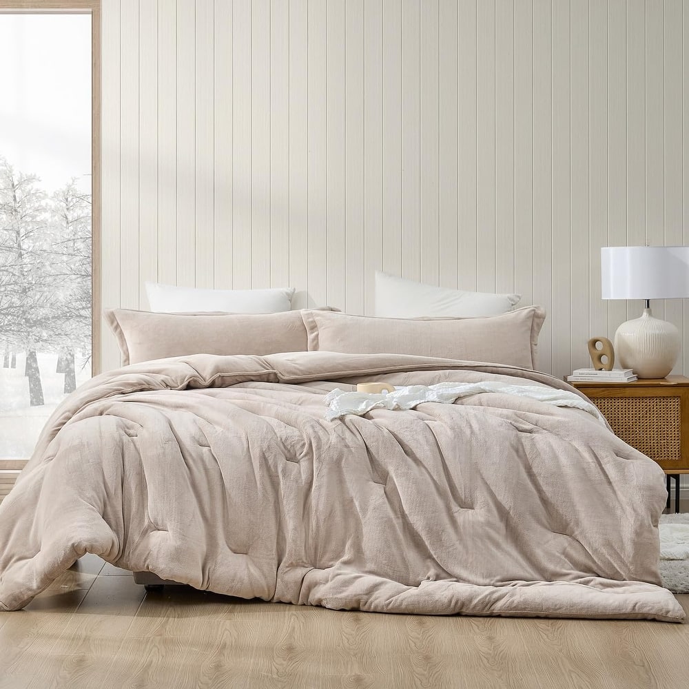 Warmer than Warm® - Coma Inducer Oversized Comforter Set - Porcini Taupe