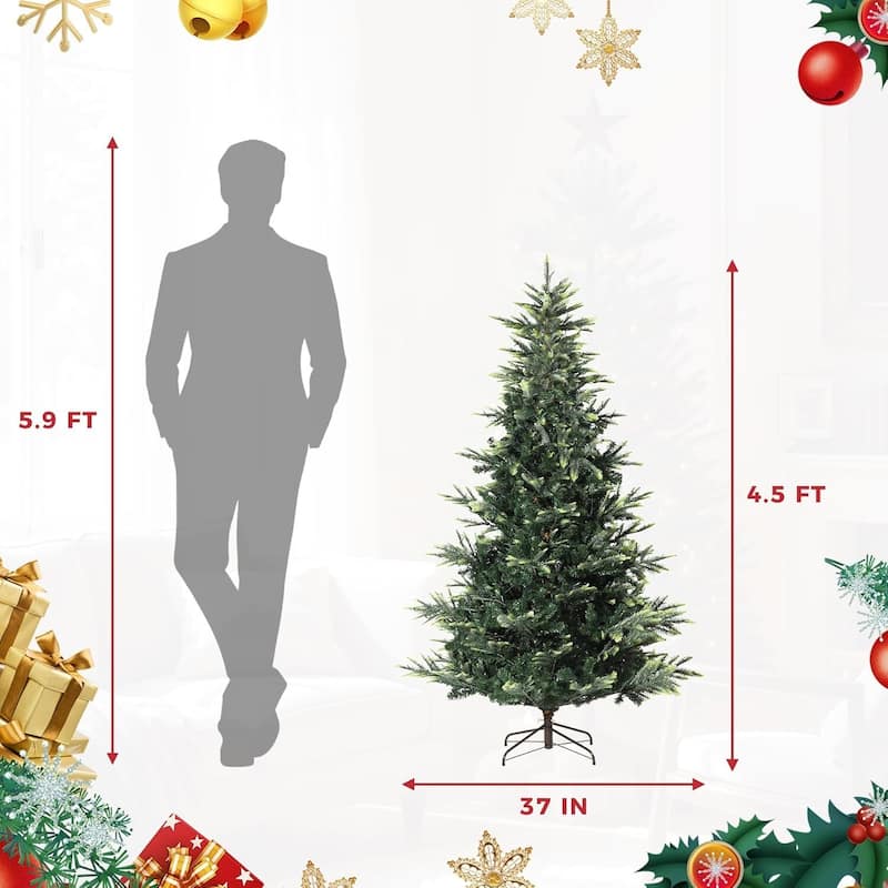 Lighted Christmas Tree for Indoor,Outdoor, Holiday Decor - N/A