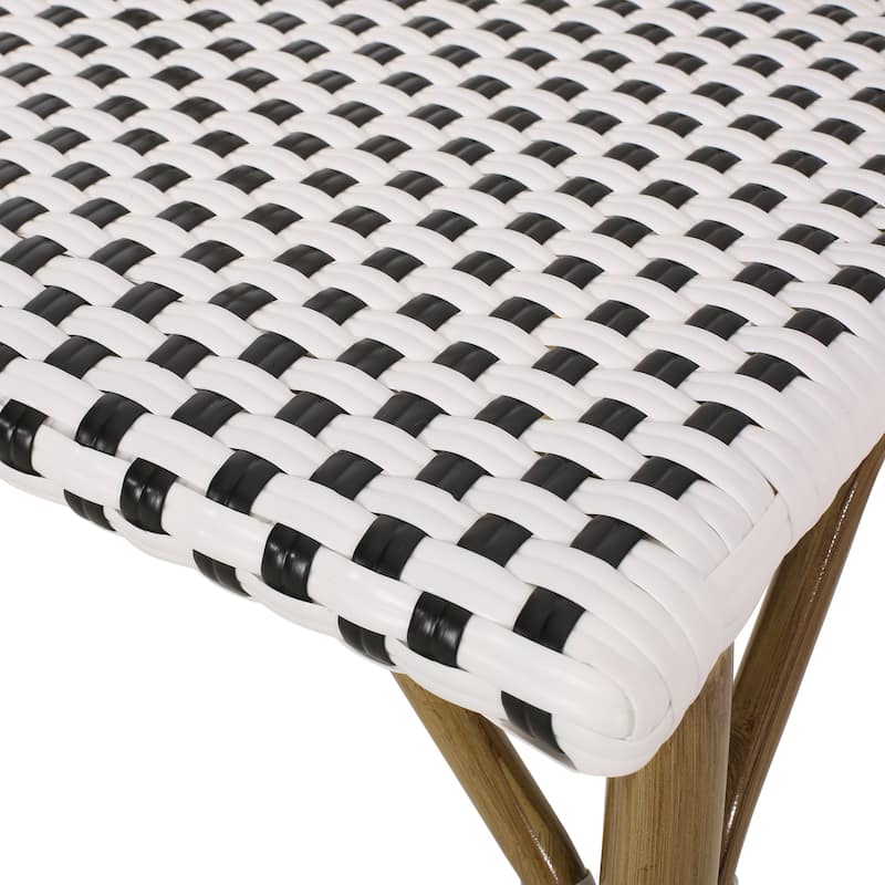 Elize Outdoor French Cafe Chairs (Set of 4) by Christopher Knight Home