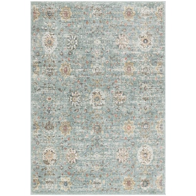 Nourison Washable Decor Indoor only Machine Washable Persian Floral Area Rug
