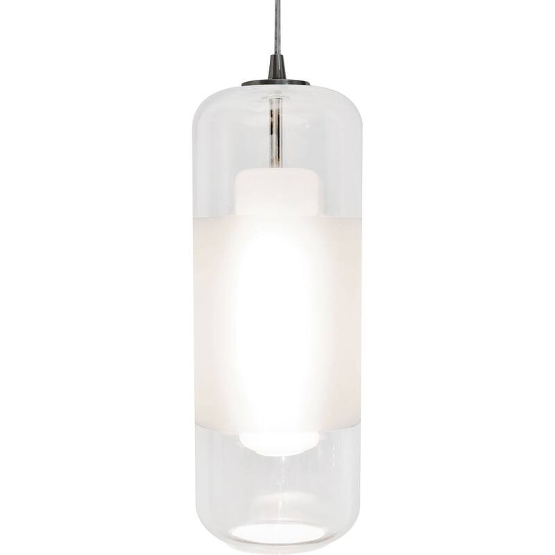 AFX Hermosa 1-light Satin Nickel 3000K LED Pendant