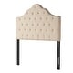 preview thumbnail 12 of 28, Marlen Adjustable Full/ Queen Tufted Fabric Headboard by Christopher Knight Home