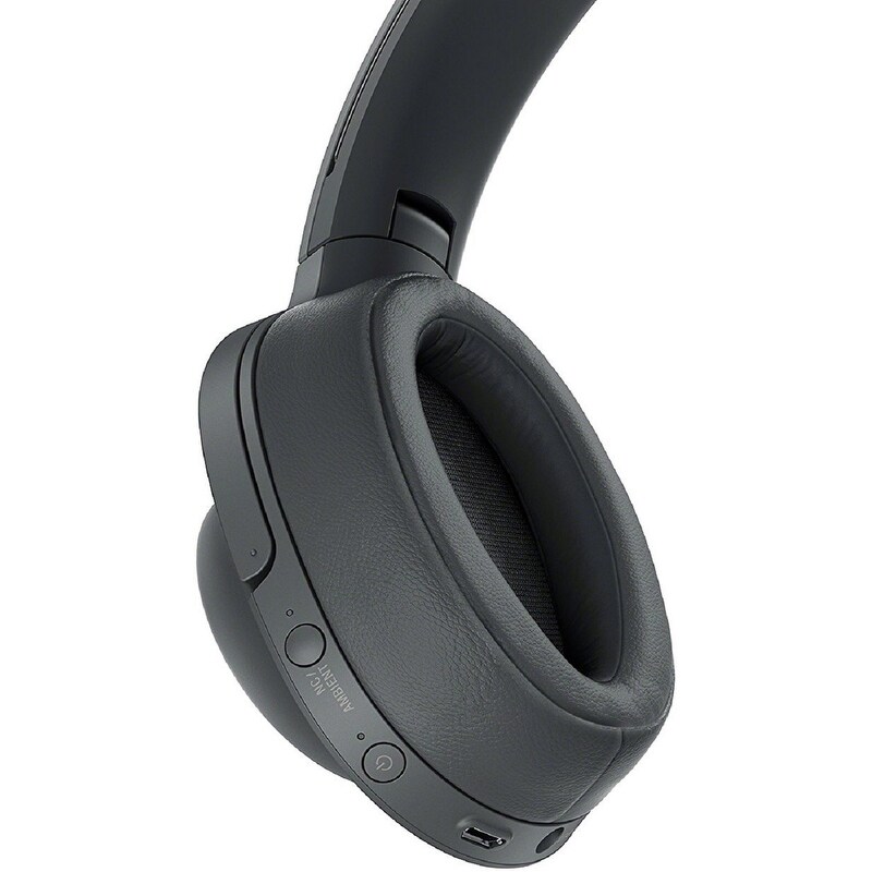 Shop Sony H Ear On 2 Wireless Nc Hi Res Audio Headphones Grayish Black Overstock 20447503