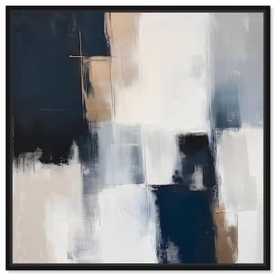 Blue Mood Depth II Canvas by Art Remedy