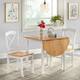 Simple Living Country Cottage Drop Leaf 3-piece Dining Set