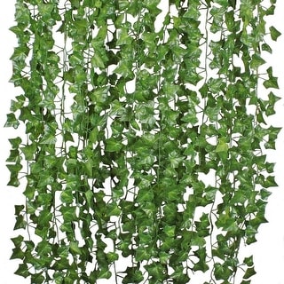 84ft 12 Strands Artificial Flowers Silk Fake Ivy Leaves - N/A - Bed ...