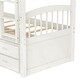 preview thumbnail 18 of 16, Pine Wood Twin Bunk Bed with Trundle