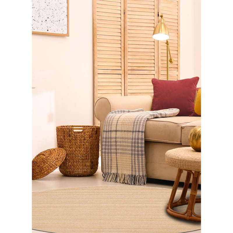 Kashkuli Gabbeh Brown Rug 5'3" x 5'3" - 5'3 x 5'3