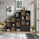 preview thumbnail 187 of 202, DH BASIC Modern Wood Customizable Stackable Storage Organizer - Cube Shelves, Drawer Cabinet, Bookcase with Doors by Denhour