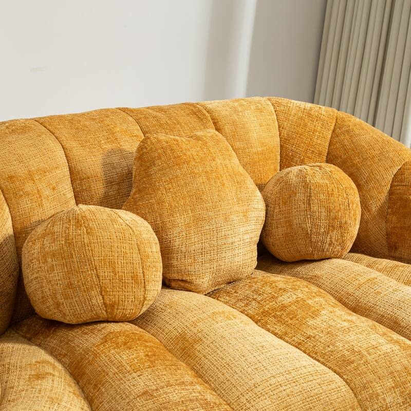 Lounger Bean Bag Chair With 3 Pillows