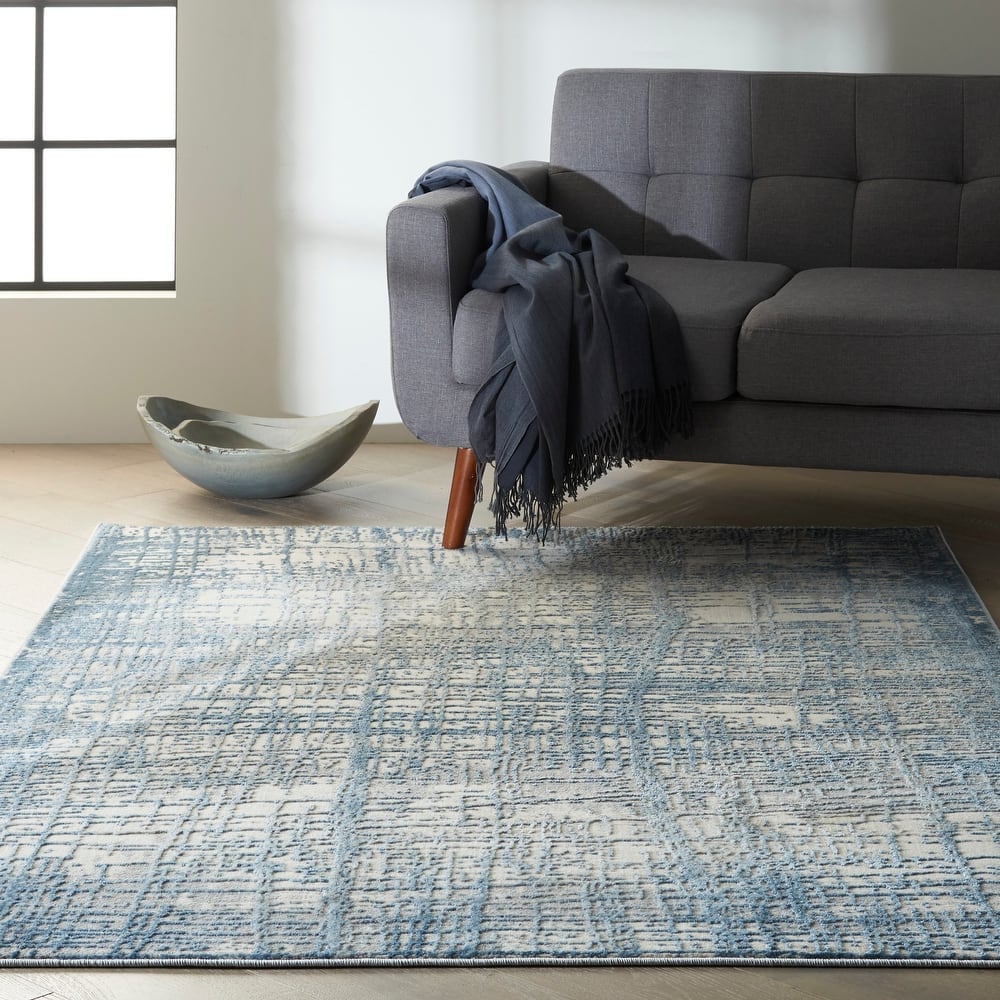 Calvin Klein Rush Contemporary Abstract Area Rug