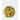 5" Hanging Tinsel Berry Christmas Metalic Ball Ornament, Gold, Set of 3 - 5
