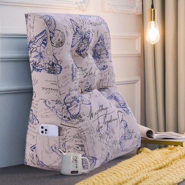 Wedge sale back cushion