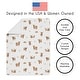 preview thumbnail 4 of 4, Sweet Jojo Designs Boho Highland Cow Boy, Girl, Gender Neutral 3pc Nursery Crib Bedding Set - Farm Animal, Watercolor, Farmhouse