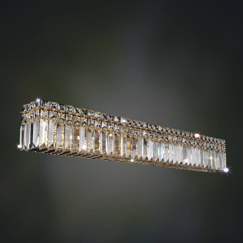 Allegri Vanita 8 Light 34" Wide Bathroom Vanity Light