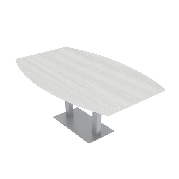 Silver Orchid Falconetti Acrylic and Glass Dining Table Bed Bath