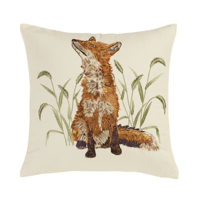 Donna Sharp Woodland Creature Cotton Decor Pillow