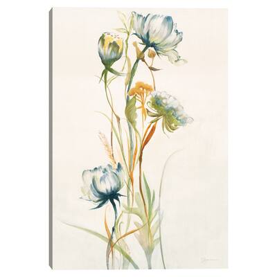 Late Summer Wildflowers I by Liz Jardine Canvas Art Print