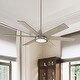 preview thumbnail 28 of 40, Hunter 60" Warrant Ceiling Fan with LED Light, Wall Control - Windmill - Farmhouse, Industrial, Contemporary - ENERGY STAR