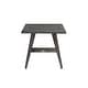preview thumbnail 4 of 4, CoastalVogue MidCentury Antique Gray 18" Teak Shower Bench