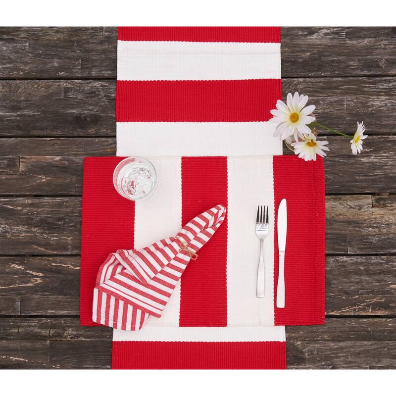Seersucker Striped Napkins Set of 6